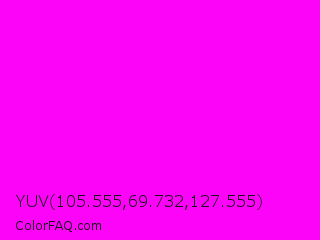 YUV 105.555,69.732,127.555 Color Image