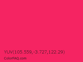YUV 105.559,-3.727,122.29 Color Image