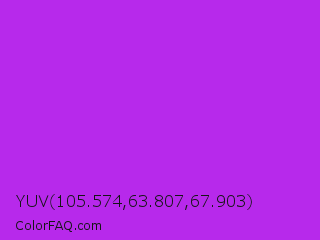 YUV 105.574,63.807,67.903 Color Image