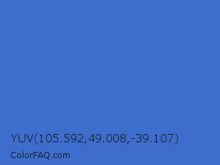 YUV 105.592,49.008,-39.107 Color Image