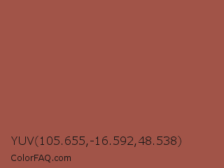YUV 105.655,-16.592,48.538 Color Image