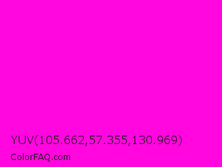 YUV 105.662,57.355,130.969 Color Image