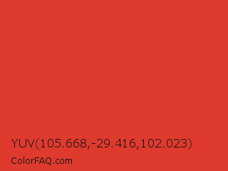 YUV 105.668,-29.416,102.023 Color Image