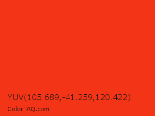 YUV 105.689,-41.259,120.422 Color Image
