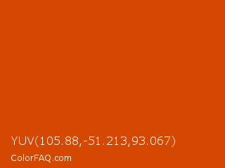 YUV 105.88,-51.213,93.067 Color Image