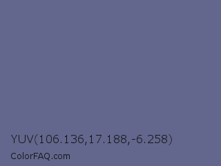 YUV 106.136,17.188,-6.258 Color Image