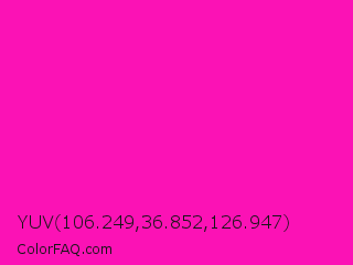 YUV 106.249,36.852,126.947 Color Image