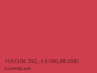 YUV 106.592,-14.096,88.058 Color Image