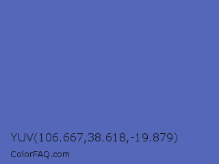 YUV 106.667,38.618,-19.879 Color Image