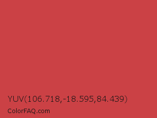 YUV 106.718,-18.595,84.439 Color Image