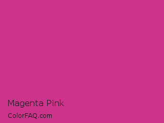 YUV 106.779,15.885,85.263 Magenta Pink Color Image