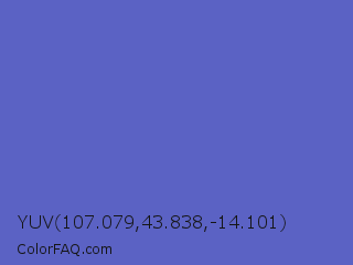 YUV 107.079,43.838,-14.101 Color Image
