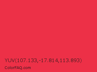 YUV 107.133,-17.814,113.893 Color Image