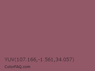YUV 107.166,-1.561,34.057 Color Image