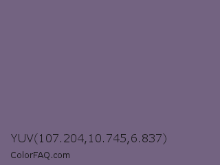 YUV 107.204,10.745,6.837 Color Image