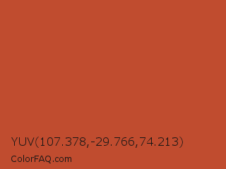 YUV 107.378,-29.766,74.213 Color Image