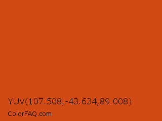 YUV 107.508,-43.634,89.008 Color Image