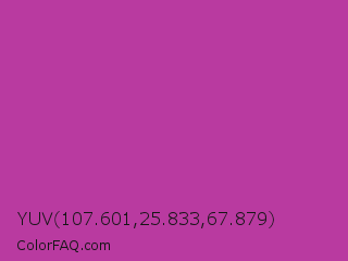 YUV 107.601,25.833,67.879 Color Image