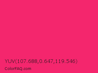 YUV 107.688,0.647,119.546 Color Image