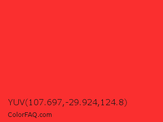 YUV 107.697,-29.924,124.8 Color Image