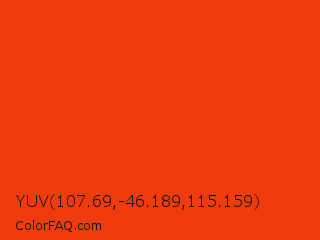 YUV 107.69,-46.189,115.159 Color Image