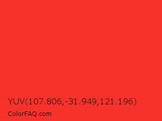 YUV 107.806,-31.949,121.196 Color Image