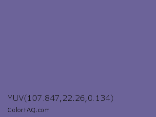YUV 107.847,22.26,0.134 Color Image