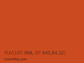 YUV 107.968,-37.945,84.22 Color Image