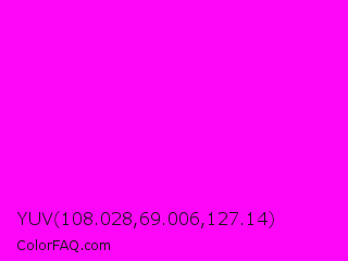 YUV 108.028,69.006,127.14 Color Image
