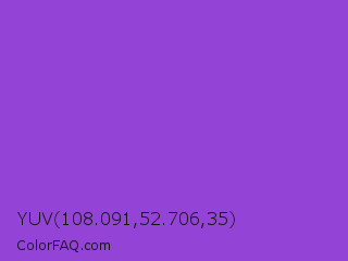 YUV 108.091,52.706,35 Color Image