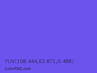 YUV 108.444,63.871,0.488 Color Image
