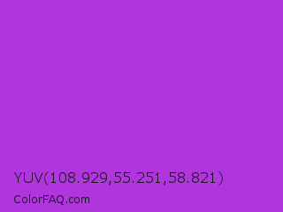 YUV 108.929,55.251,58.821 Color Image