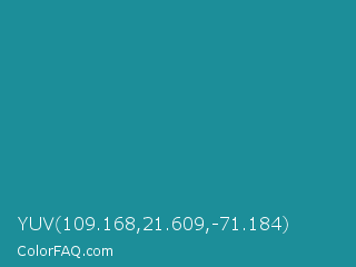 YUV 109.168,21.609,-71.184 Color Image