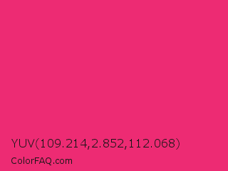 YUV 109.214,2.852,112.068 Color Image