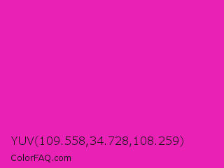 YUV 109.558,34.728,108.259 Color Image