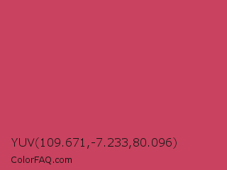 YUV 109.671,-7.233,80.096 Color Image