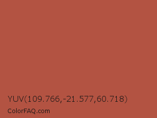 YUV 109.766,-21.577,60.718 Color Image