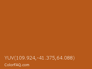 YUV 109.924,-41.375,64.088 Color Image