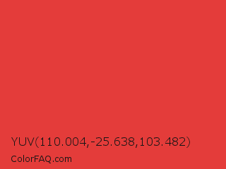 YUV 110.004,-25.638,103.482 Color Image