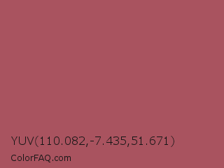 YUV 110.082,-7.435,51.671 Color Image