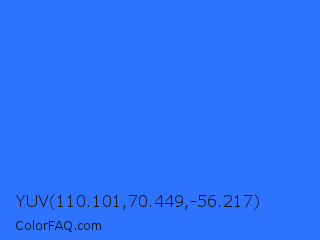 YUV 110.101,70.449,-56.217 Color Image