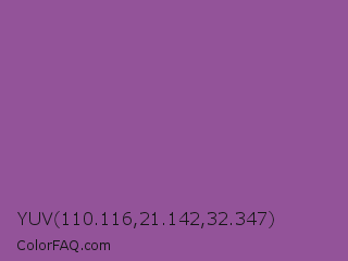 YUV 110.116,21.142,32.347 Color Image