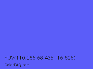 YUV 110.186,68.435,-16.826 Color Image
