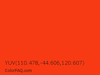 YUV 110.478,-44.606,120.607 Color Image