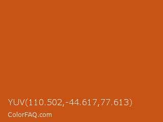 YUV 110.502,-44.617,77.613 Color Image