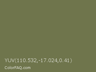 YUV 110.532,-17.024,0.41 Color Image