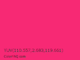 YUV 110.557,2.683,119.661 Color Image