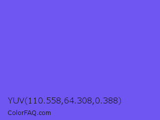 YUV 110.558,64.308,0.388 Color Image