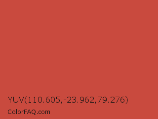 YUV 110.605,-23.962,79.276 Color Image