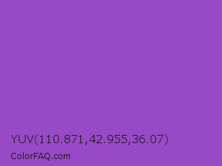 YUV 110.871,42.955,36.07 Color Image
